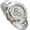 Fashion Men Stainless Steel Quartz Analog Sport Wrist Watch Father's Day Gift