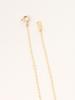 Ray Beams K10 Anchor Chain Necklace, Women's, Gold, One Size