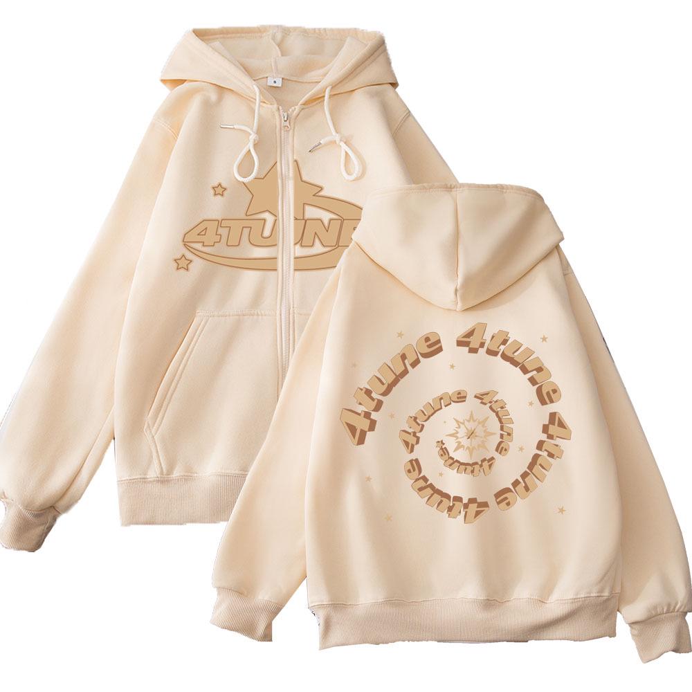 2023 Men s Trendy Full Face Zipper Hoodie - American Retro Y2K Style Casual Jacket Small