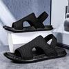 Summer New Men Sandals Fashion Comfortable Men Slippers Non-slip Outdoor Beach Shoes Lightweight Soft Men Walking Shoe Sandalias