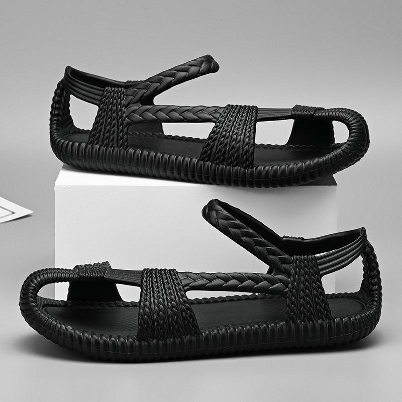 Fashion Plus Size Mens EVA Roman Sandals Retro Ethnic Design Comfort Driving Unisex Bohemian Casual Breathable Footwear Sandalias Hombre