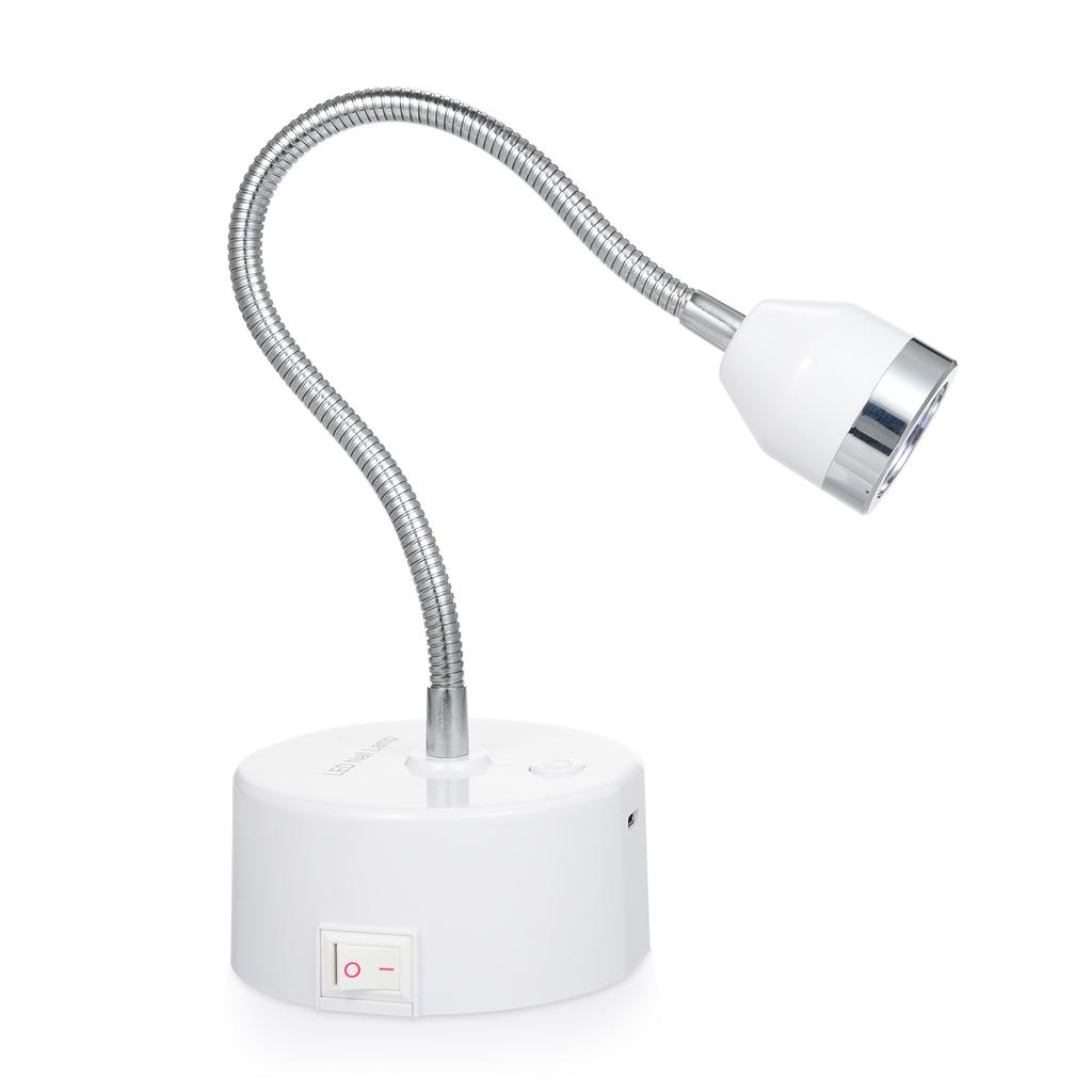 Portable Nail Lamp, Rechargeable Gel Polish Nail Dryer with 360 degrees  Rotatable Tube 60s Curing Time and Touch Control, for Home Nail Salon Use