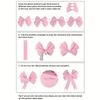 Giant Pink EVA Bow Set for Weddings Birthdays 3D Ribbon Bow DIY Decoration Material, Wedding Decorations