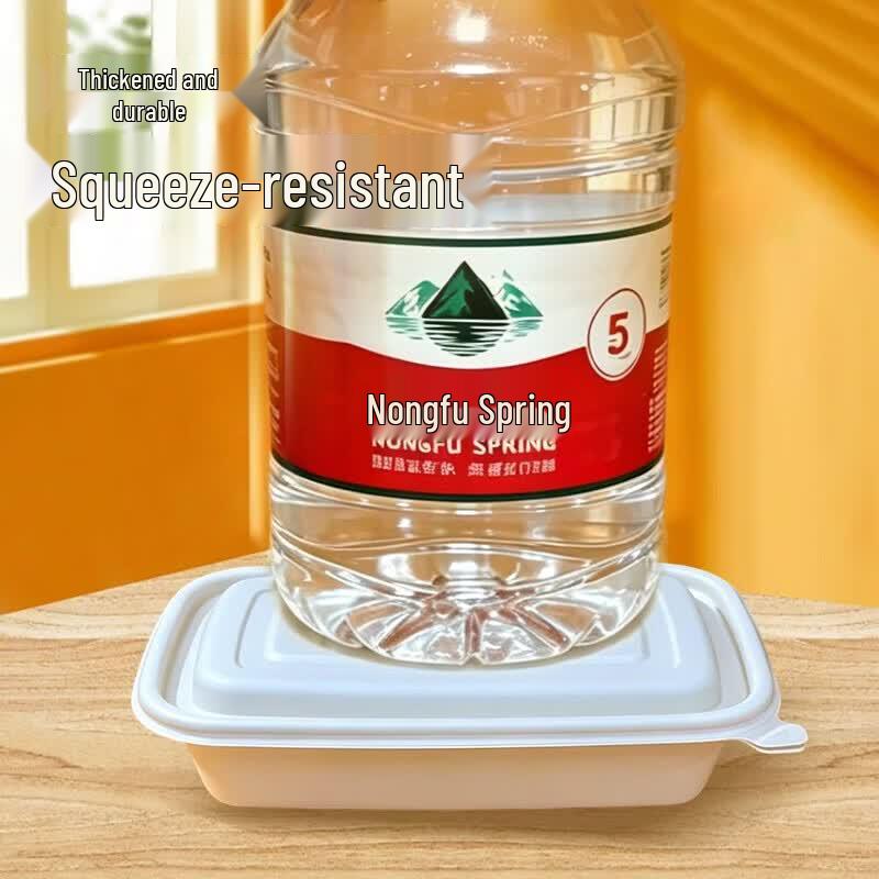 Biodegradable Corn Starch Disposable Lunch Boxes