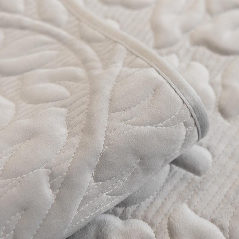 Cream Wind Sofa Cushion, Universal In All Seasons, Non-Slip Seat Cushion, French Retro Plush Sofa Cover, Cover Towel, Winter Cloth