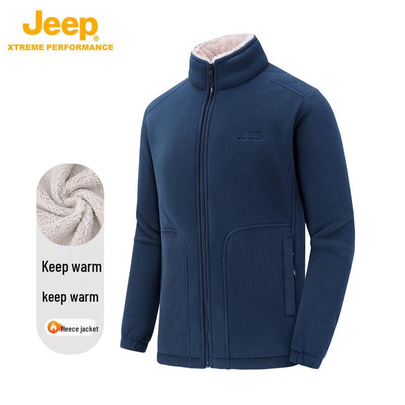 JEEP Unisex Fleece-Lined Outdoor Jacket