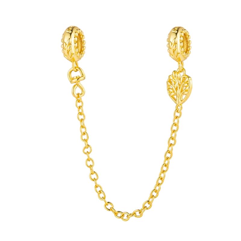 New Gold Plated Star Heart Charm Beads Pendant For Snake Bracelet Necklace DIY Jewelry Making Women Gift Sparkling