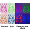 Water Transfer Decals Henna Temporary Tattoo Fake Luminous Body Art Sticker  Music Festival