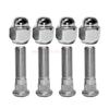 Wheel Stud Hub Bolt Nut Set 51752-38020 Fit for Kia K2 K3 K4 K5 Sonata Elantra Verna Hyundai IX25 IX35 51752-07000 52755-2E000