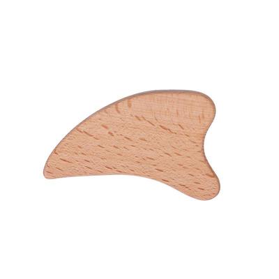 Herzförmige Gua Sha Tafel aus Buchenholz