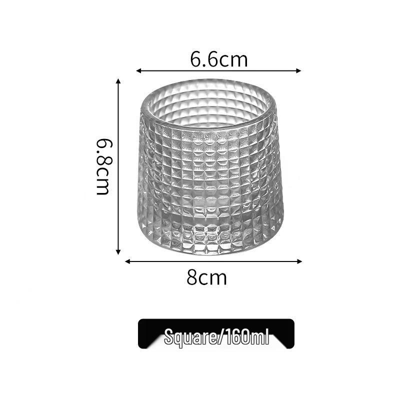 Rotating Crystal Glass Whiskey & Cocktail Shaker Cup