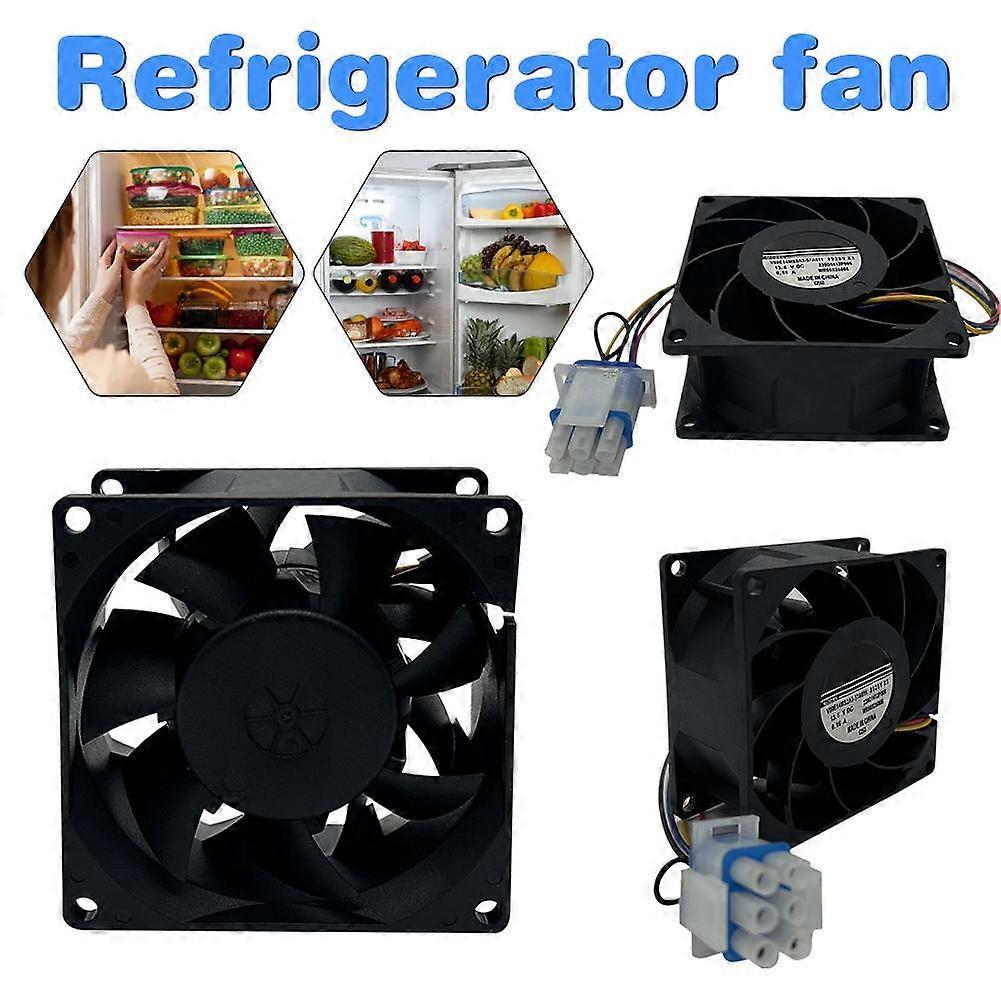 For Refrigerator Fan 136V Booster Frame Wind Mute Cooling Fan