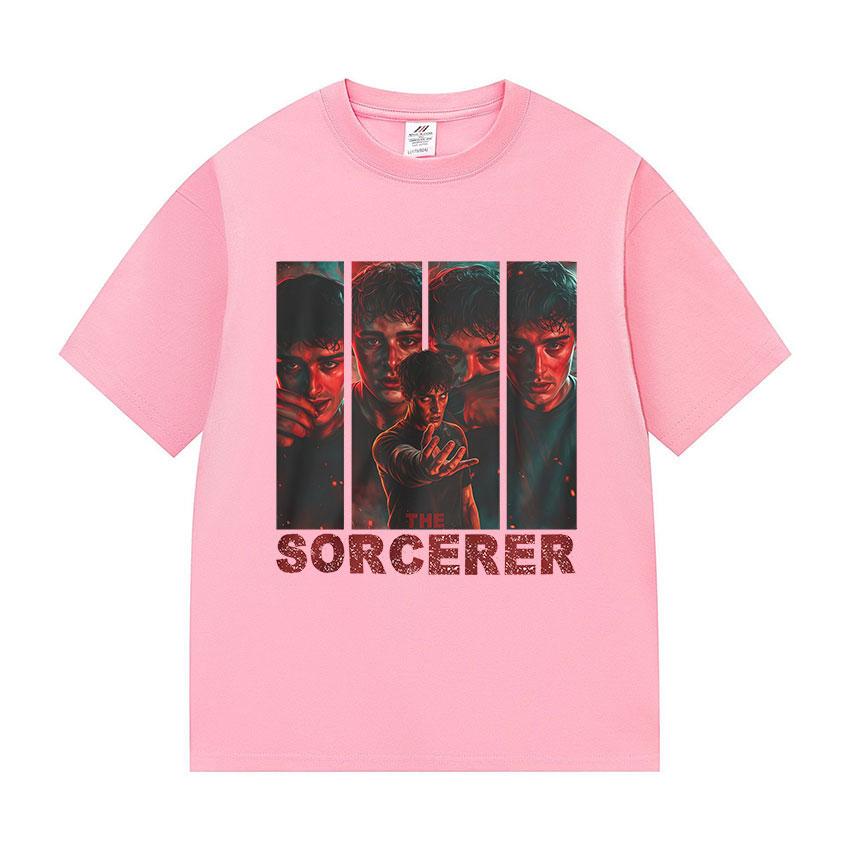 Tv Series Will Byers The Sorcerer Graphic T Shirts Unisexs Vintage Fashion Short Sleeve Tshirt Unisex 100 Cotton Tshirt Streetwear