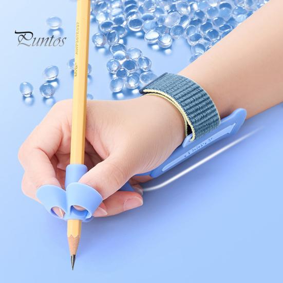 Suport pentru creion Lungime reglabilă Moale Confortabil Design ergonomic Copil mic Instrument de ajutor pentru scris Suport stilou