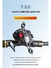 Telescopic Long Distance Casting Sea Fishing Rod Set with Guides & Baitcasting Reel