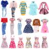 Barwawa 30cm Doll Clothes, 1/6 Scale Doll Dresses, 26 Sets = 3 Outfits + 8 Dresses + 3 Coats + 1 Pants + 1 Shaggy Coat + 10 Pairs of Shoes, Suitable f