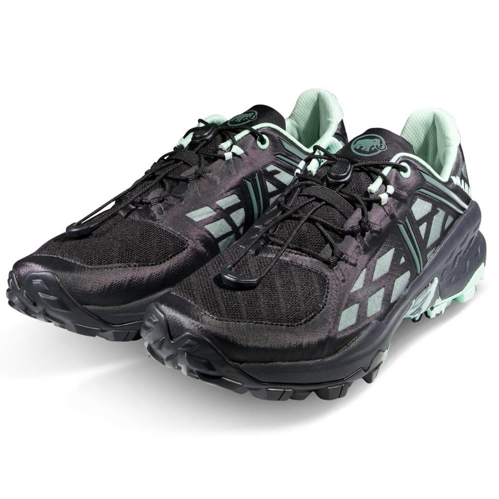 Mammut Sertig Trail Run TR Low GTX Jade Women's, 3030-05010, Black-Dark