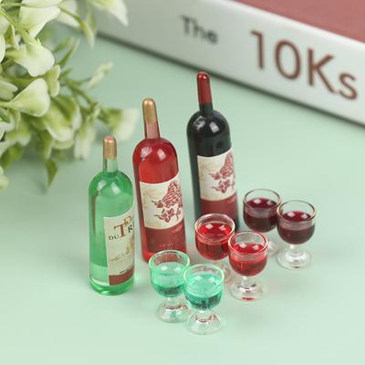 Dollhouse Accessories Simulation Wine Bottle Ornament