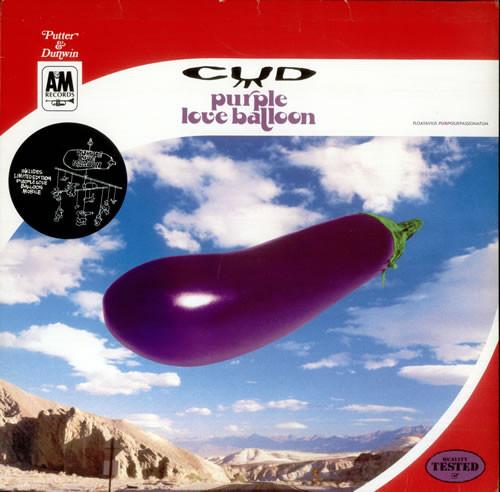 

12inch Record CUD - Purple Love Balloon AMY0024 A&M Records 1992 UK Rock Used