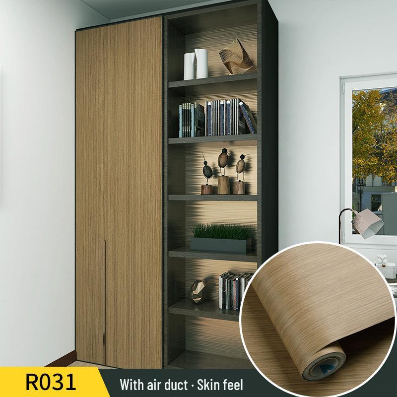 Self-Adhesive Wood Grain Decorative Film for Furniture and Cabinets