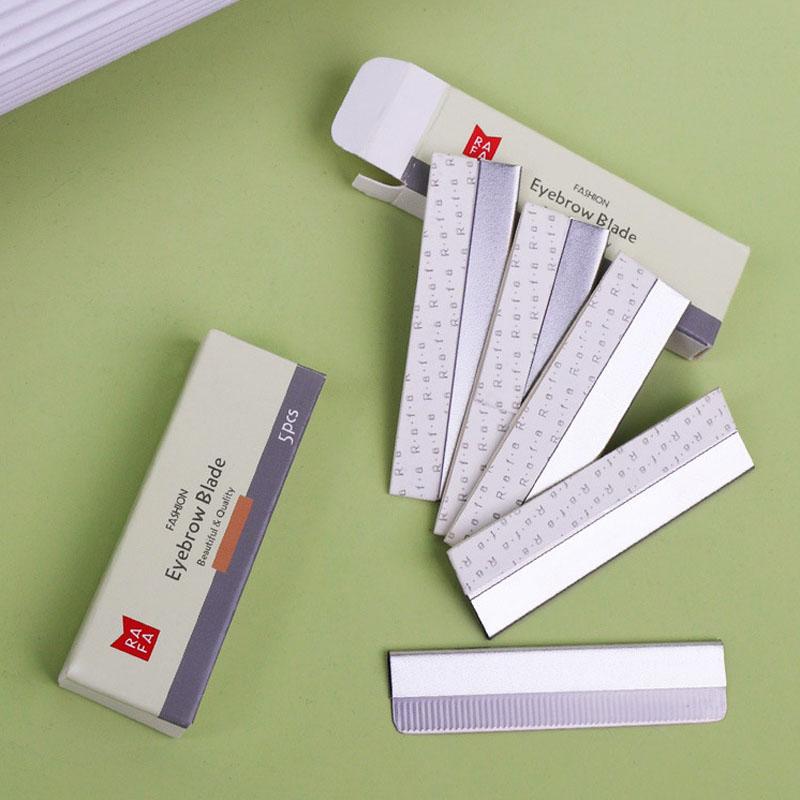 1Pcs Folding Eyebrow Trimming Knife Holder Is Easy To Disassemble Compact and Portable Suitable for Women