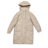 New European Down Cotton-padded Coat Women's Medium and Long Slim Fit Large Size Long Knee Bread Cotton Coat