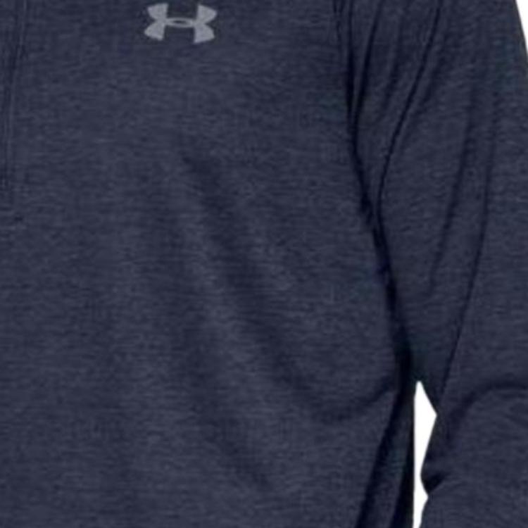 Under Armour Tech Half-Zip Running Training Long Sleeve T-Shirt Men Tops Academy-Blue 1328495-409