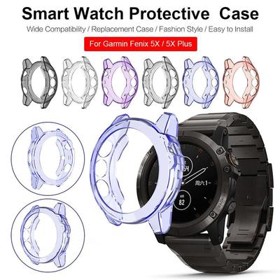 High-quality Protective Case Soft Silicone Smart Watch Protector Cover Sleeve For Garmin Fenix 5X/5X Plus Watch Accessories NEW