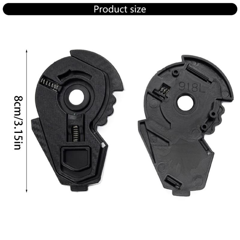 Helmets Base Screw Lens Buckle Flip Up Helmets Accessory for NEVA Helmets Lens Base Fixed Plate