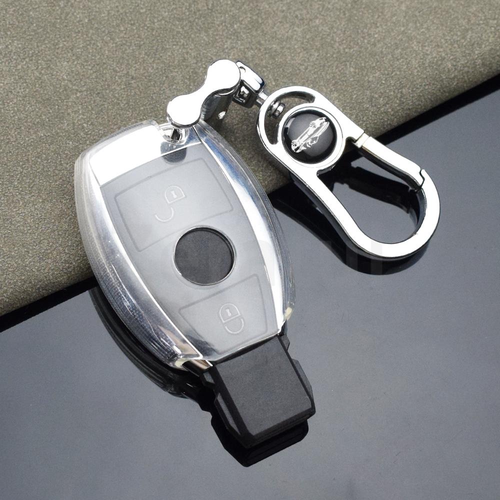 Tpu Housing Remote Auto Smart Key Fob Cover Case Fit For Mercedes Benz A C E Gl S Gla Glk Cls Class Amg W205 W212 W463 W176 X166 Auto Accessories