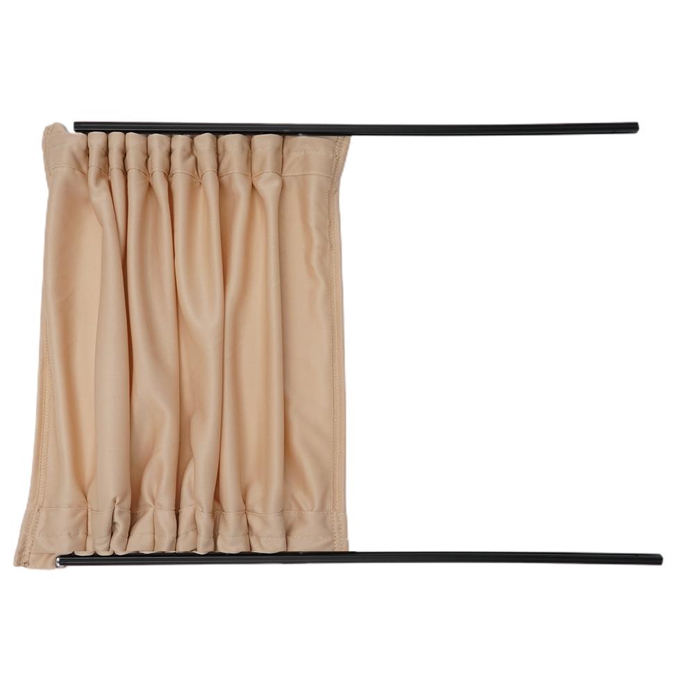 2*Universal Car Van/SUV VIP Casement Curtain Anti-UV Sunshade Visor 50*39cm Tape