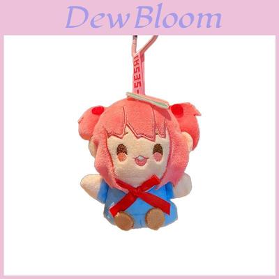 Cartoon Characters Plush Keychain With Magnetic Attachable For Anime Collector Fans