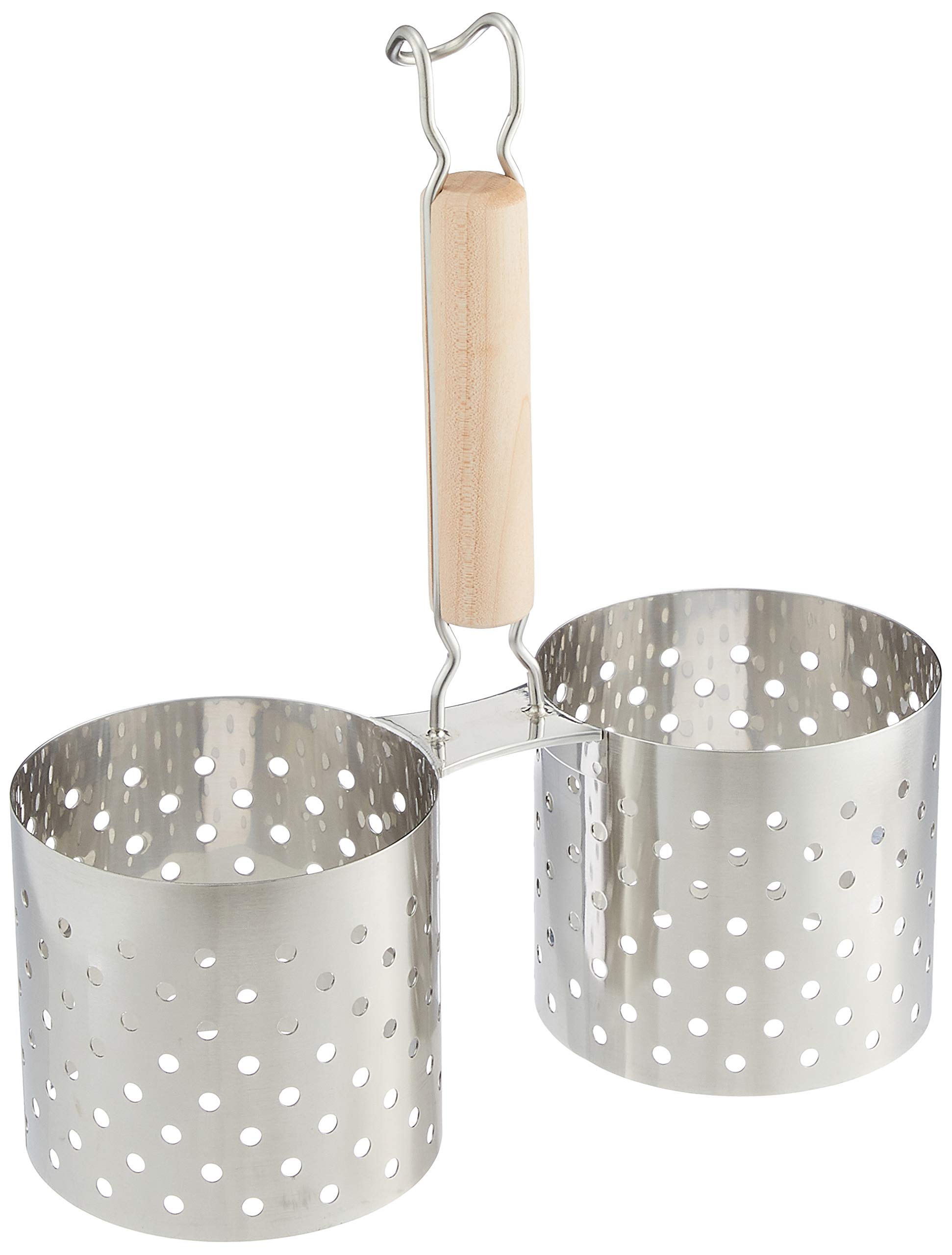 

Коммерческое кольцо для миски какиагэ от Endo Shoji, 11 см, нержавеющая сталь 18-8 и дерево, сделано в Японии, BKK1401