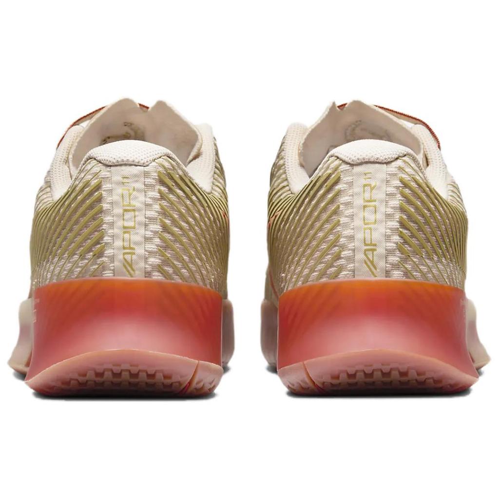 Nike Court Air Zoom Vapor 11 Premium Jaime Paris Collection Women Sneakers Brown Sanddrift Rust-Factor FQ3165-103