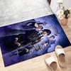 1pc Addams Family Wednesday4 Design Printed Area Rug Carpet for Bedroom Living Room Home Decor Rugs Mat Non Slip Mat Rug for Bedside