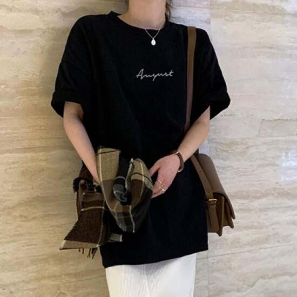 Shop WoMen LeTTering M 2xl arM Cover Body Cover ShorT Sleeve T shirT Won Wsh W