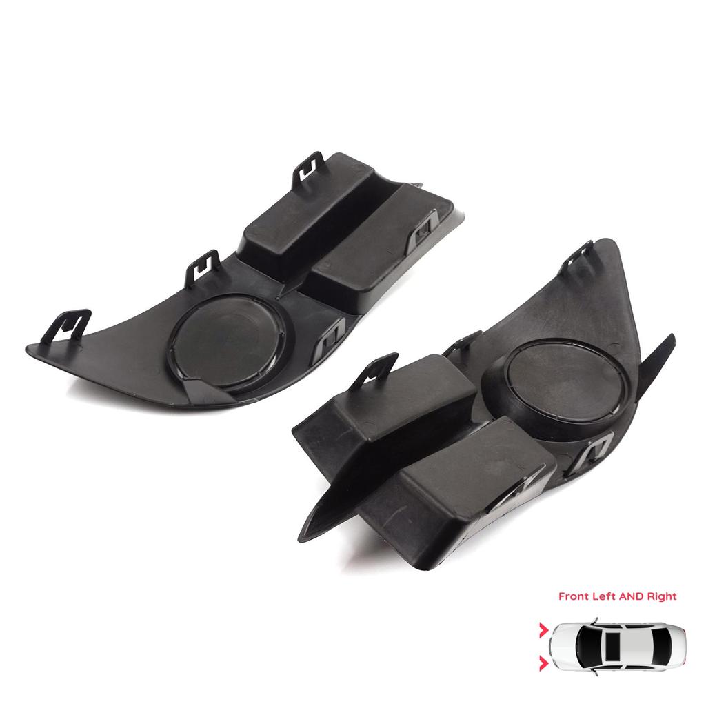 ESP1243 Front Bumper Fog Light Frame Housing Left Right for Renault Clio II Phase 4 Symbol MK1 Campus 2006-2008 7702295498