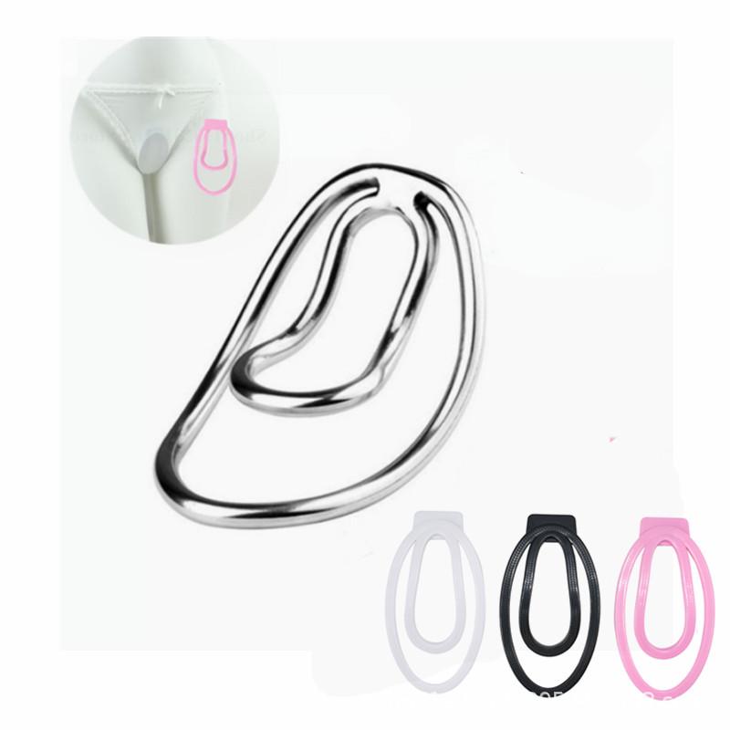 Femboy Chastity Clamp: MTF Makeup Concealment Toy