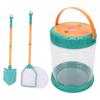 Strandsandspielzeug-Set Kinder-Entdecker-Set Tragbares Abenteuerspielzeug für Outdoor-Aktivitäten und Reisen