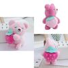 Adorable Pink Strawberry Bear Plush Toy Perfect Birthday Gift For Girls