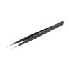 Static Resistant Tweezer Stainless Steel Non Magnetic Accuracy Straight Head Tweezer for Laboratory