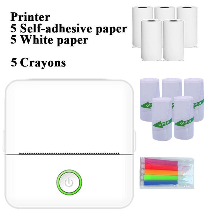 Przenośna Mini Kieszonkowa Drukarka X6 - Bluetoothowa Termiczna Drukarka do Zdjęć dla Uczniów