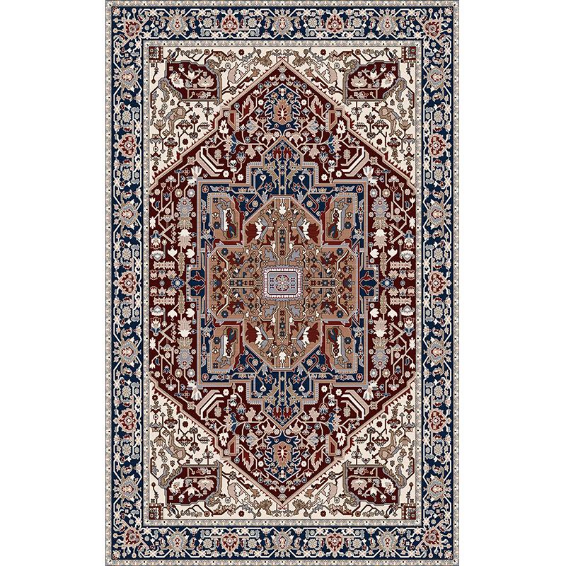 Vintage Persischer Ethnischer Kristall-Samt-Teppich für Wohnzimmer oder Schlafzimmer