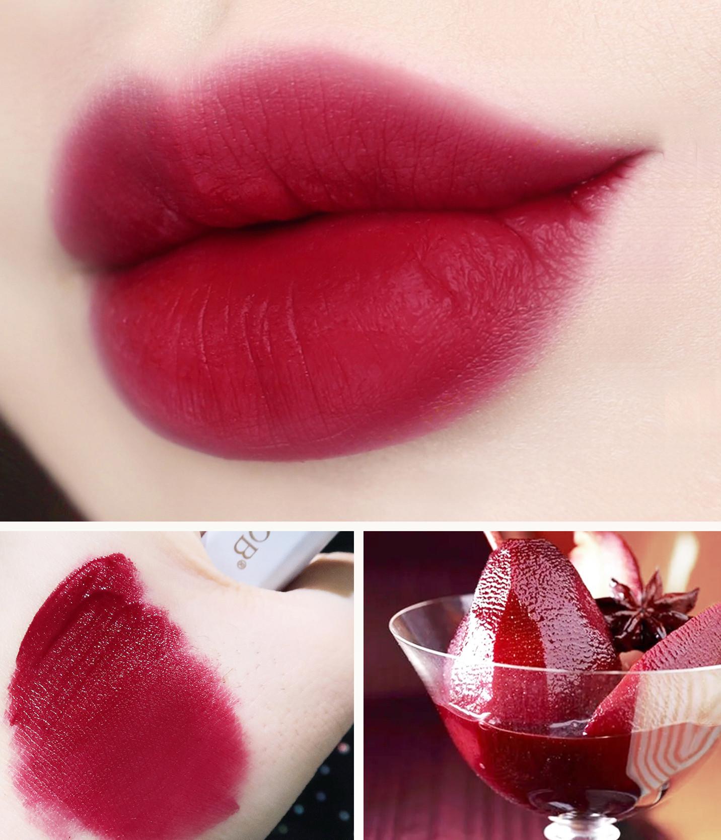 

BOB Sheer Mist Velvet Matte Lip Glaze - Non-Stick, Non-Fading, Student Edition 3.5g