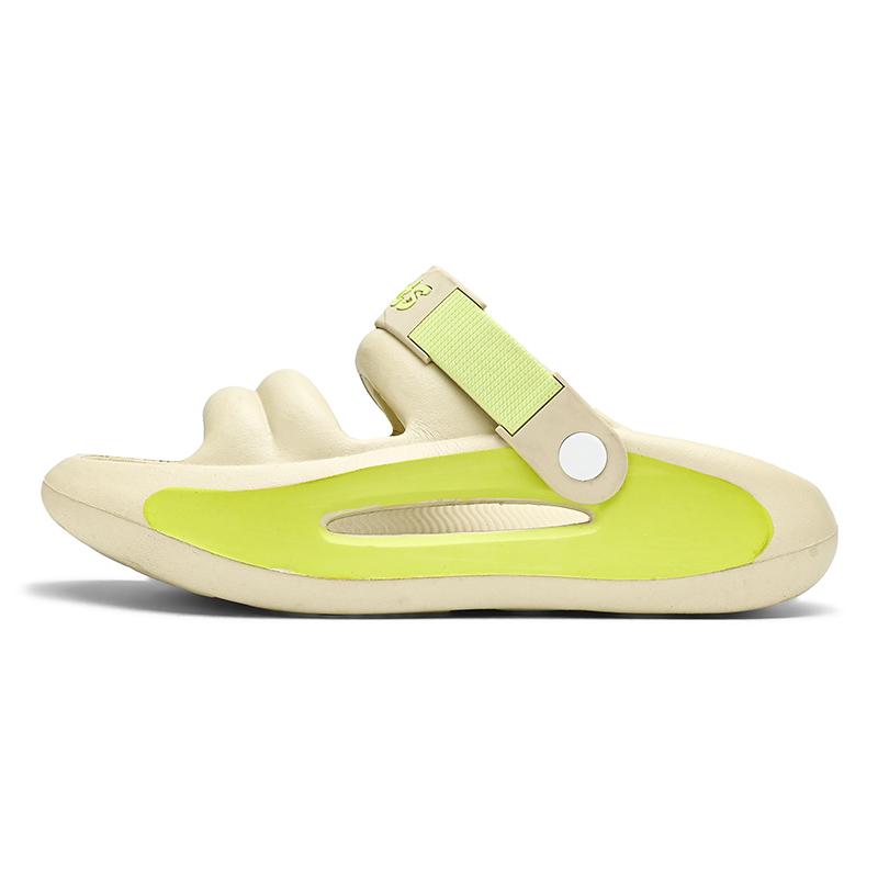 Fashion SYTK 2024 New EVA Thick-soled Step Poop Love To Sandals Plus Size Shoes