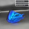 Windproof LS2 Helmet Visor Mirrored UV Plating Lens OF562 Visor Accessories