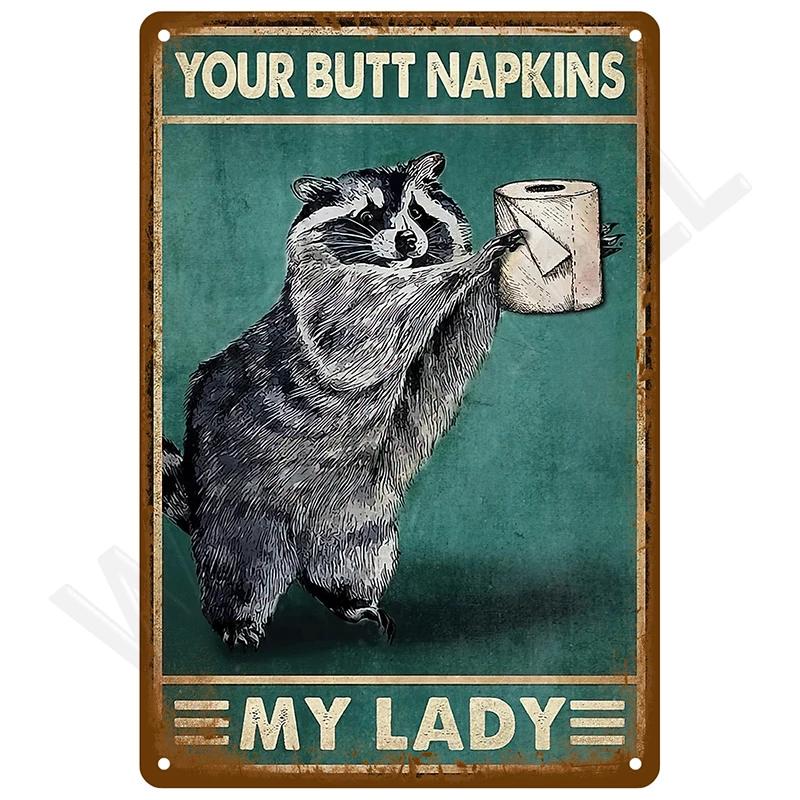 Retro Tin Signs - Luxury Metal Vintage Posters Art Wall Decor for Home/Living Room/Bar