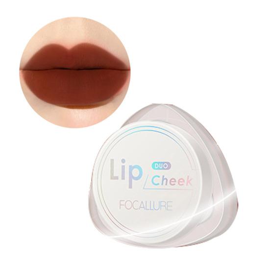 Dual-Use High Saturation Lip Clay Velvet Cheek Mud Pigment for Beauty