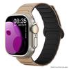 Two-tone strap for Apple watch ultra 3 49mm 45 44 38 40mm Magnetic sport band for iwatch 11 10 9 8 7 6 5 4 se3 Silicone Bracelet