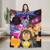 Gameoverse Kit Bodega Blanket Soft Flannel Healing Gifts Throw Blankets Bedspread